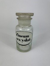 Alte Apothekerflasche Glas