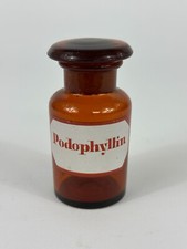 Alte Apothekerflasche Glas