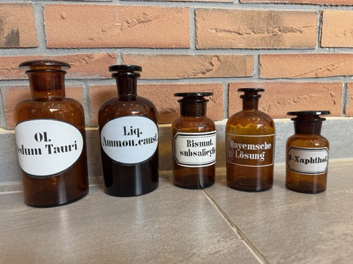 Antike apothekengläser - antike,