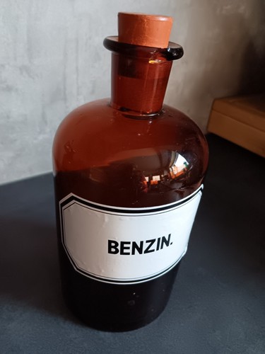 Alte apotheken flasche braun - alte,