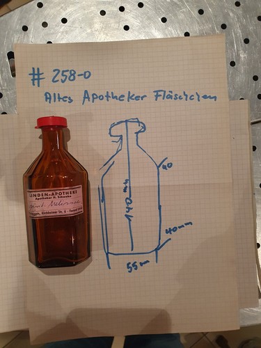 Alte apothekerflasche - alte,