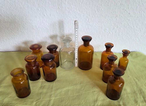 Alte apotheken flaschen - 11,