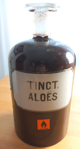 Alte apothekerflasche - alte,