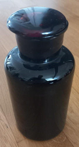 Alte apothekerflasche - alte,