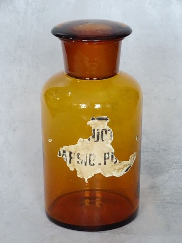 Alte große apothekerflasche - große,