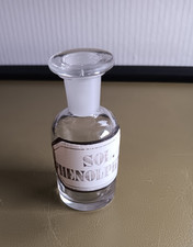 sehr alte Apotheken-Flasche